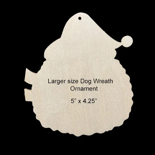 #801 Doggie Wreath Ornaments