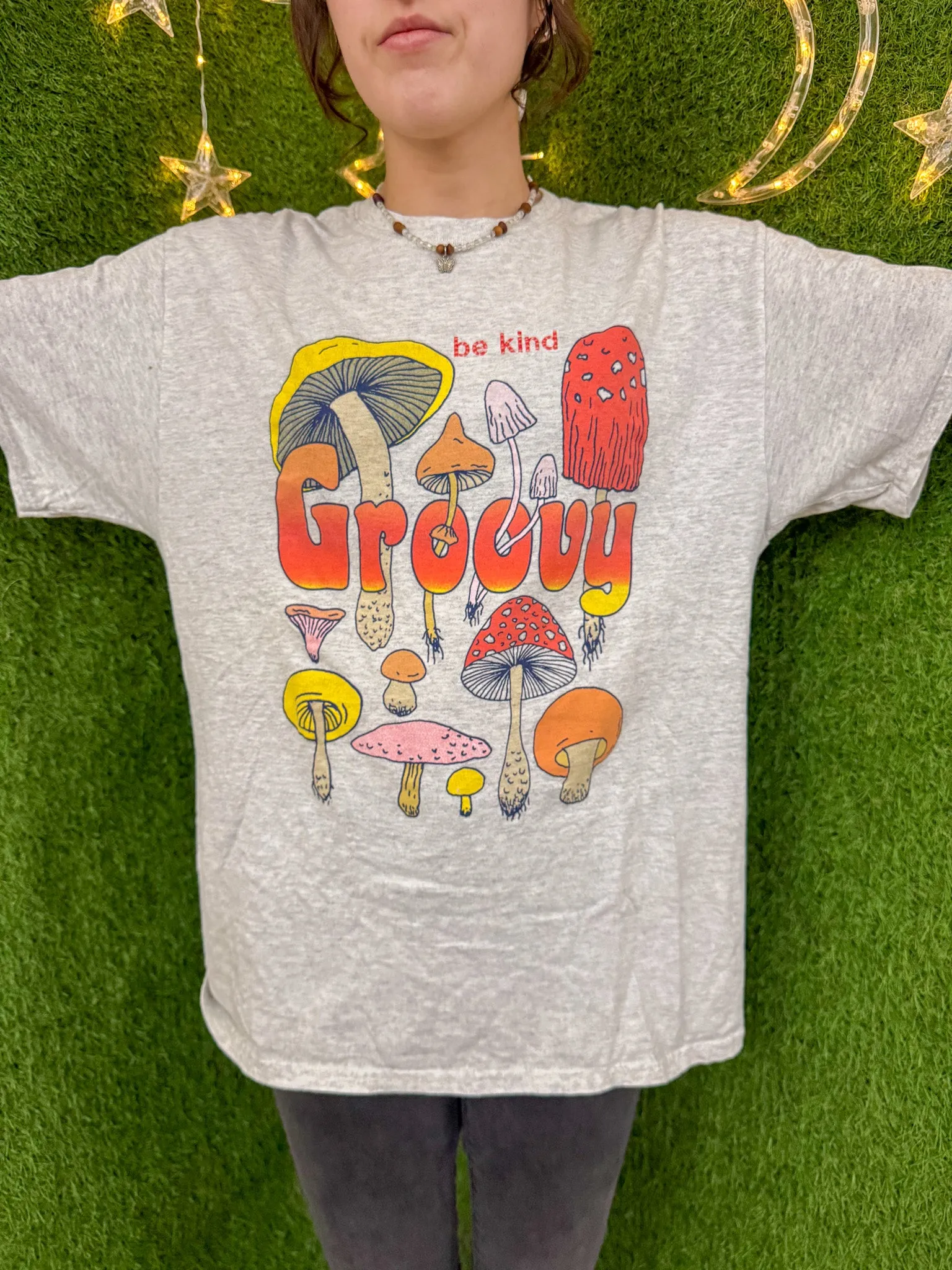 Be Kind Mushroom T-Shirt L