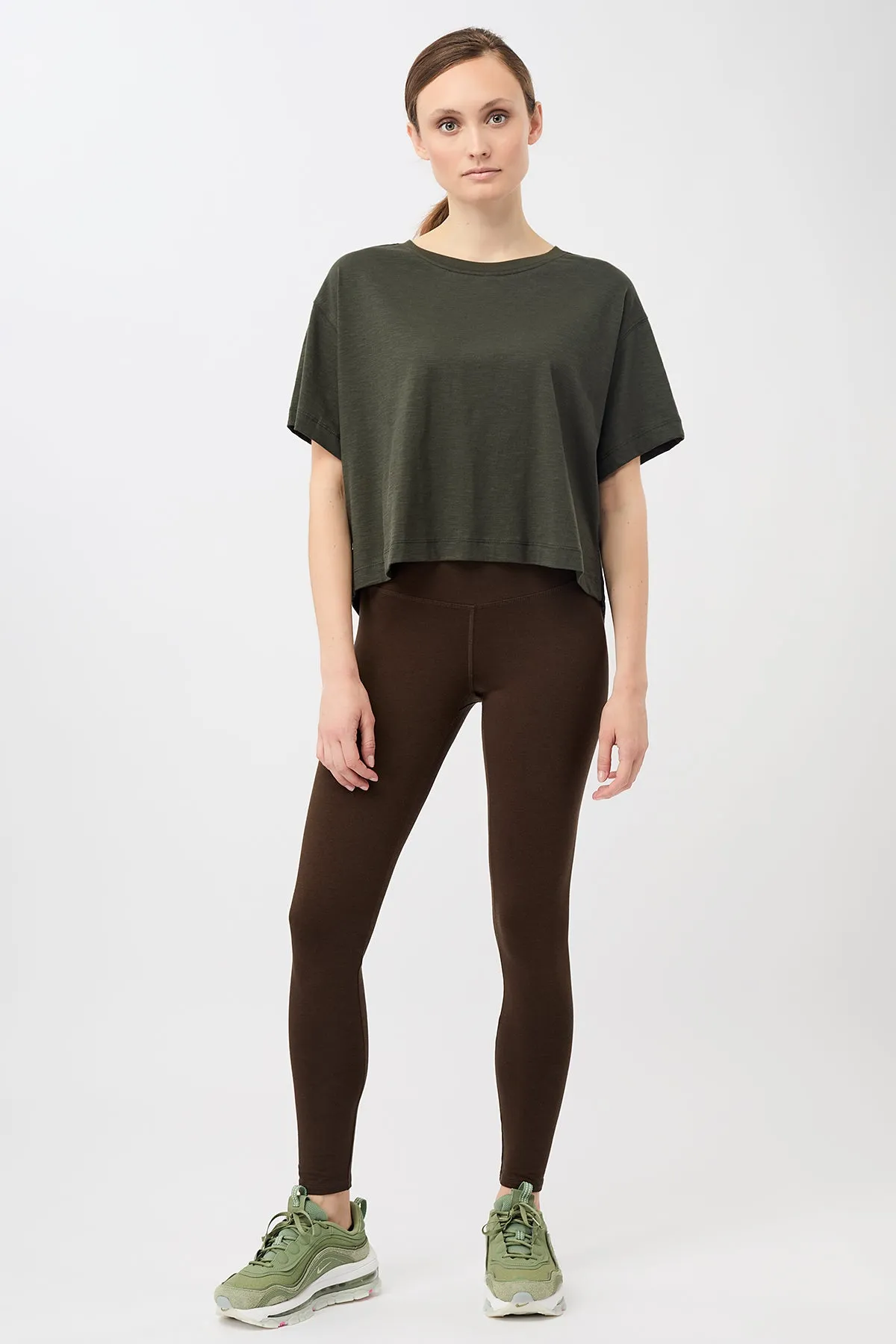 Boxy Tee (Jungle), GOTS