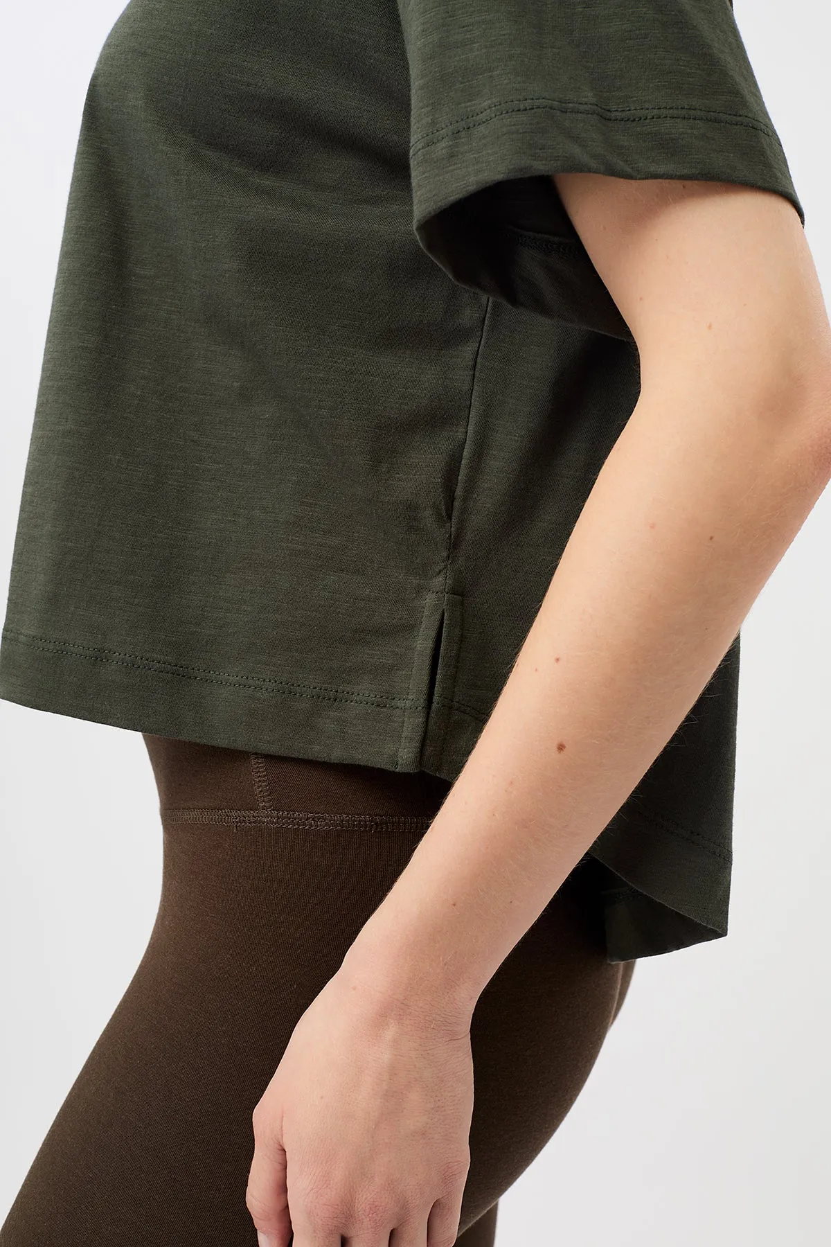 Boxy Tee (Jungle), GOTS