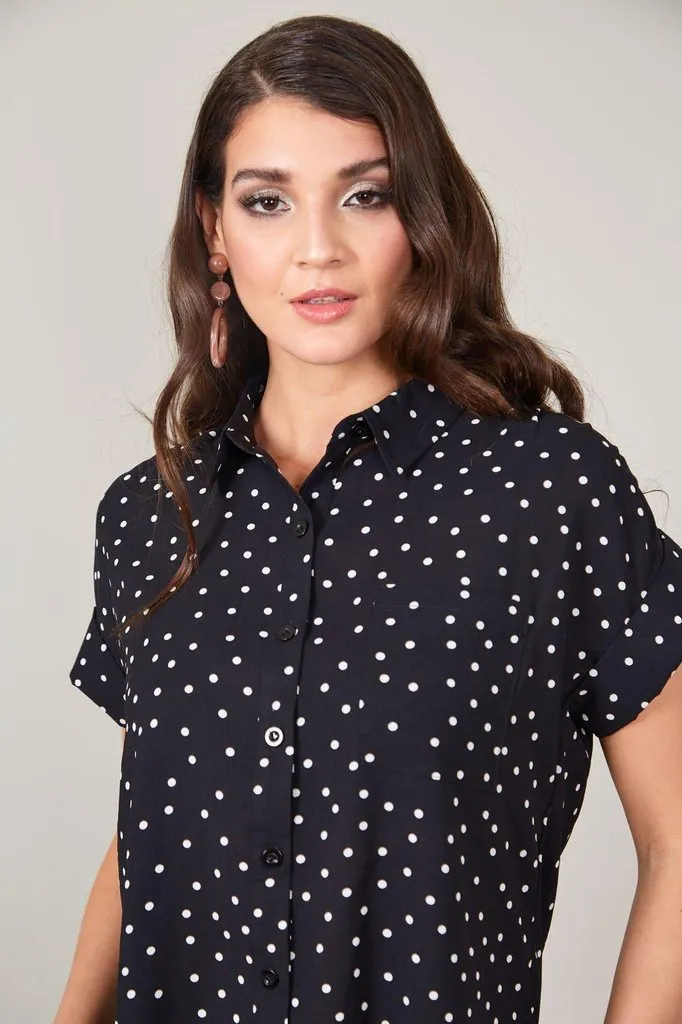 Brie Brie Polka Dot Shirt