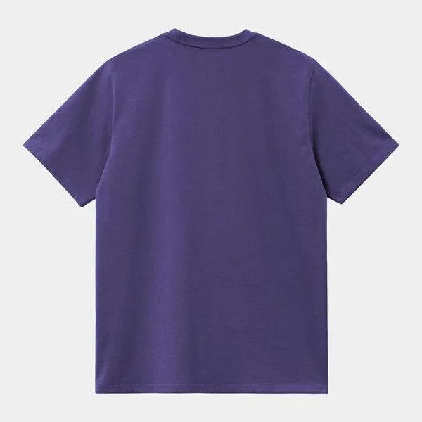 Carhartt WIP American Script T-Shirt Aura