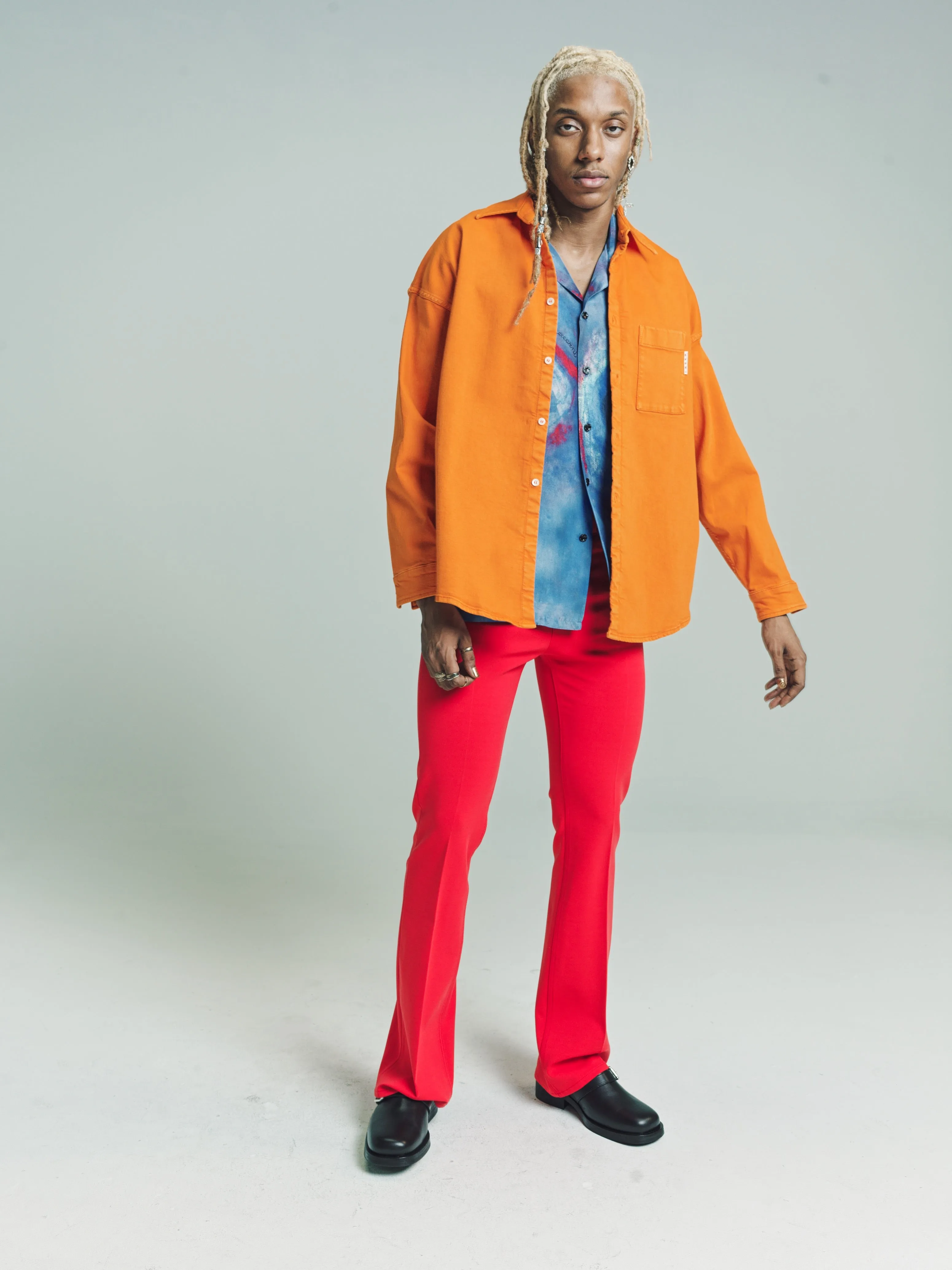 Carrot Ecru Organic Denim Shirt