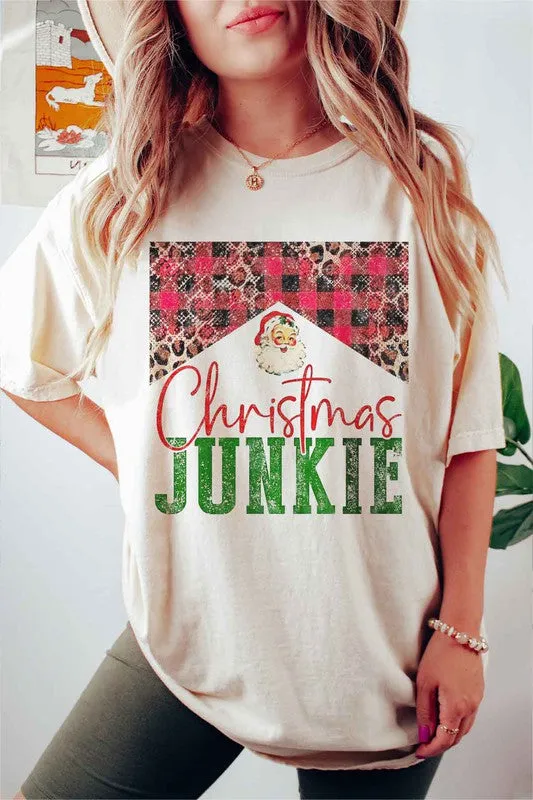 Christmas Junkie Graphic Tee / T-Shirt