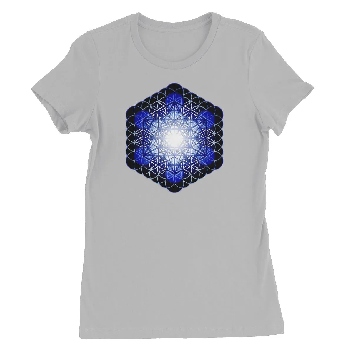 Fruit of Life Glow in Blue Women's Favourite T-Shirt