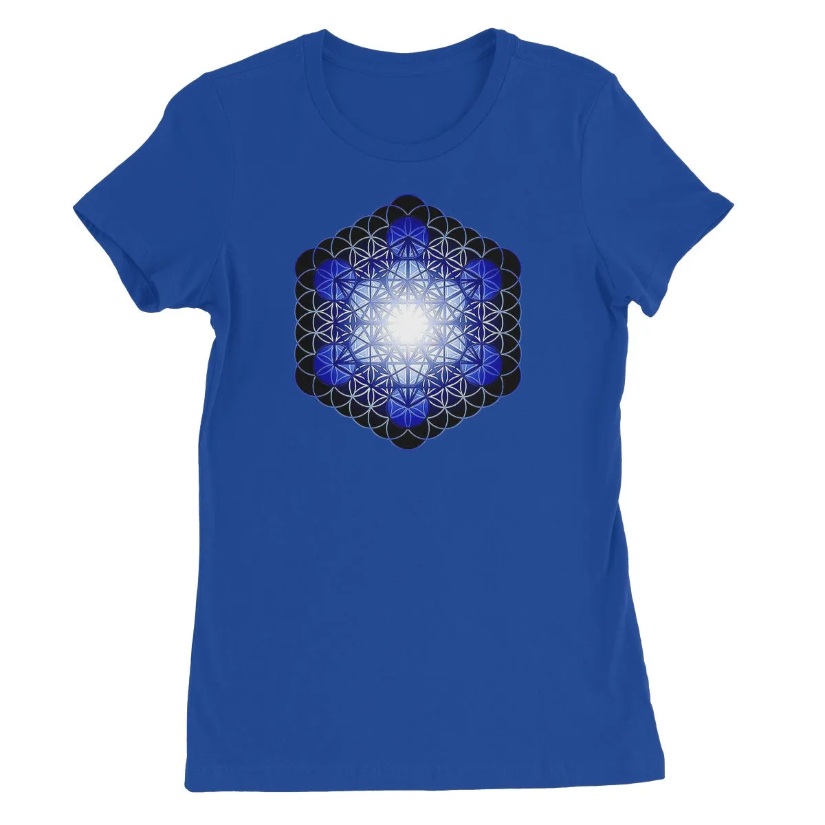 Fruit of Life Glow in Blue Women's Favourite T-Shirt