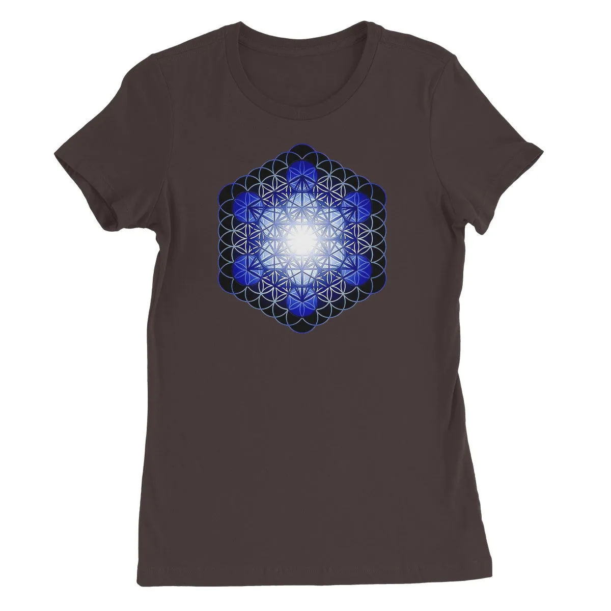 Fruit of Life Glow in Blue Women's Favourite T-Shirt
