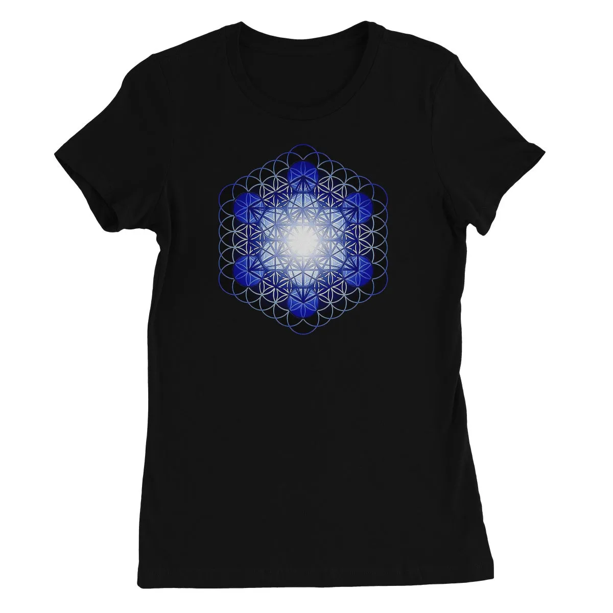 Fruit of Life Glow in Blue Women's Favourite T-Shirt