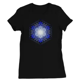 Fruit of Life Glow in Blue Women's Favourite T-Shirt