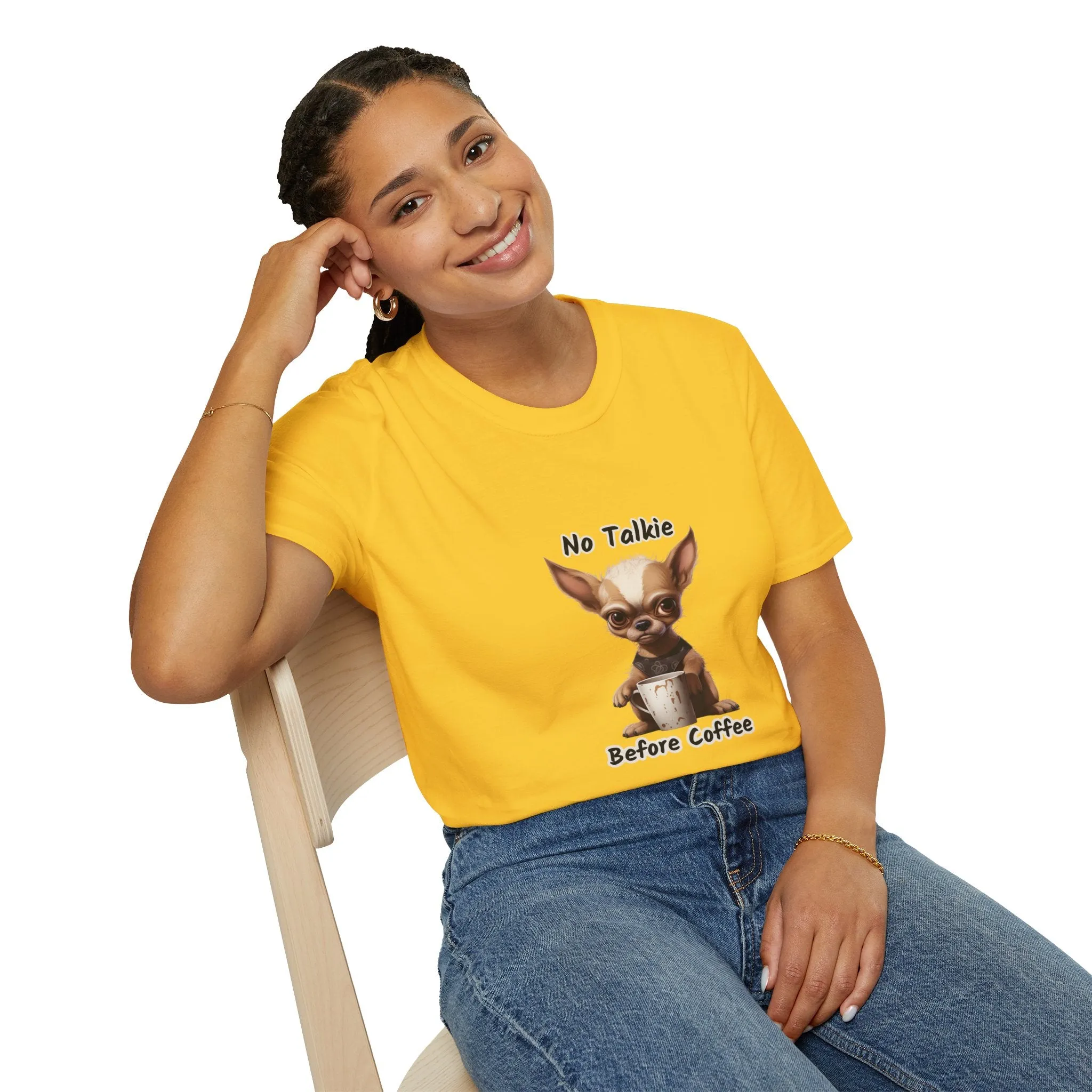 Grumpy Dog Unisex Softstyle T-Shirt