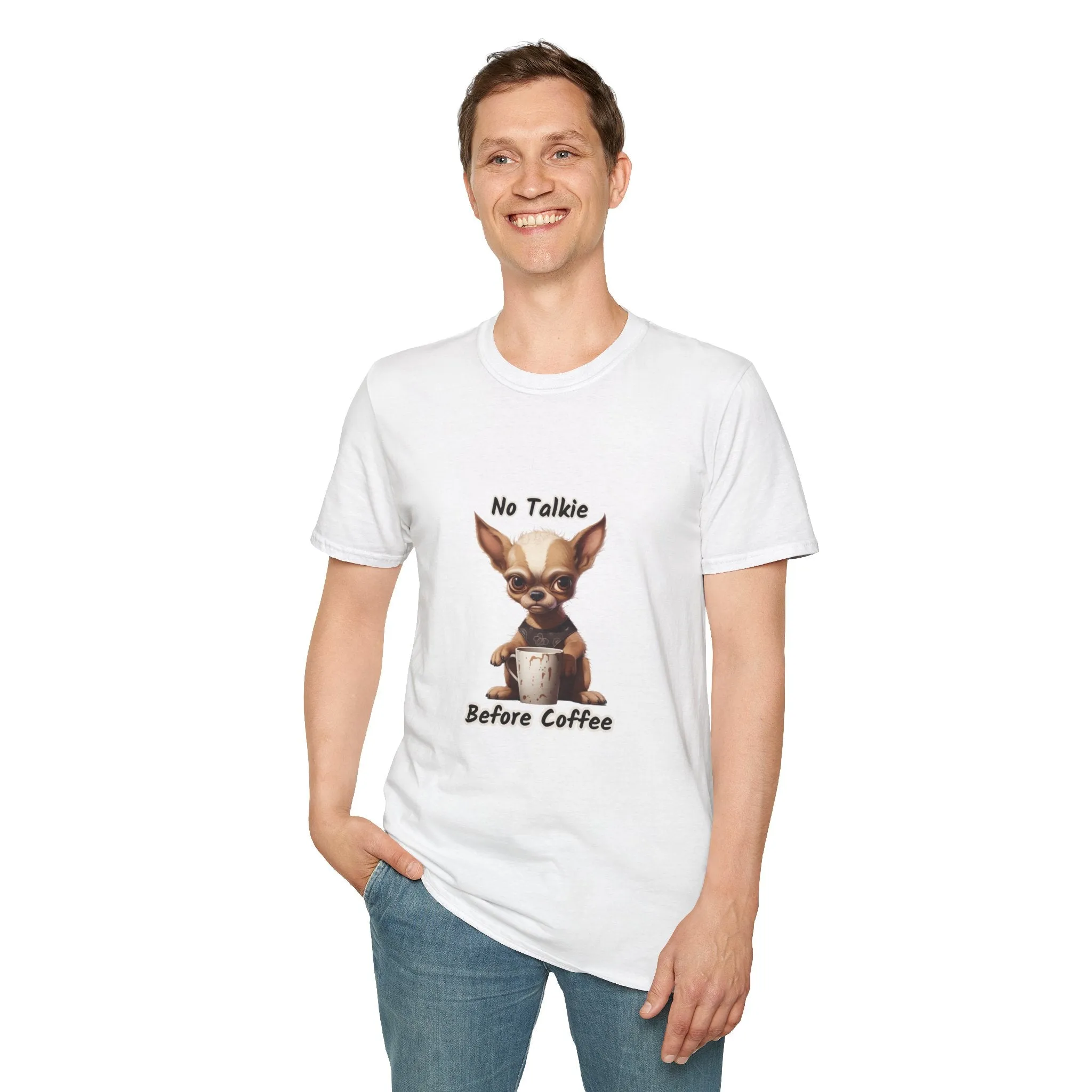 Grumpy Dog Unisex Softstyle T-Shirt