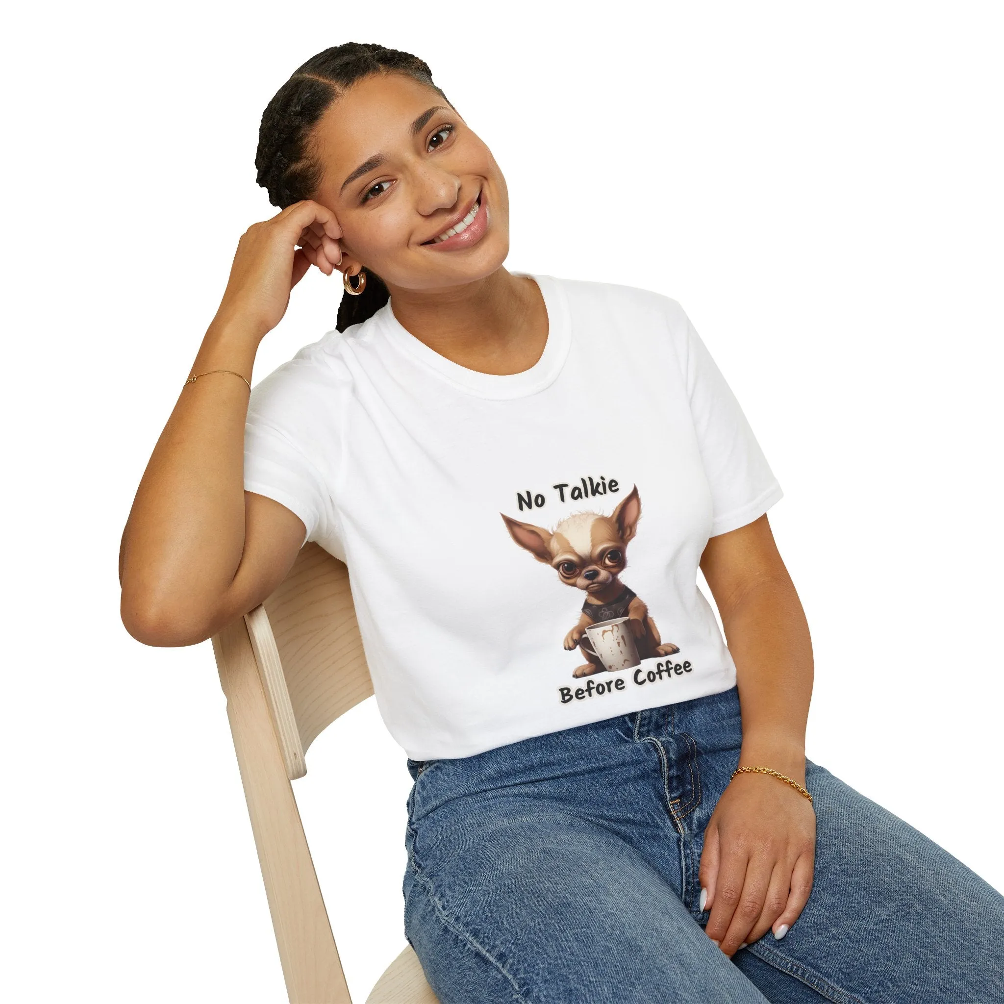 Grumpy Dog Unisex Softstyle T-Shirt