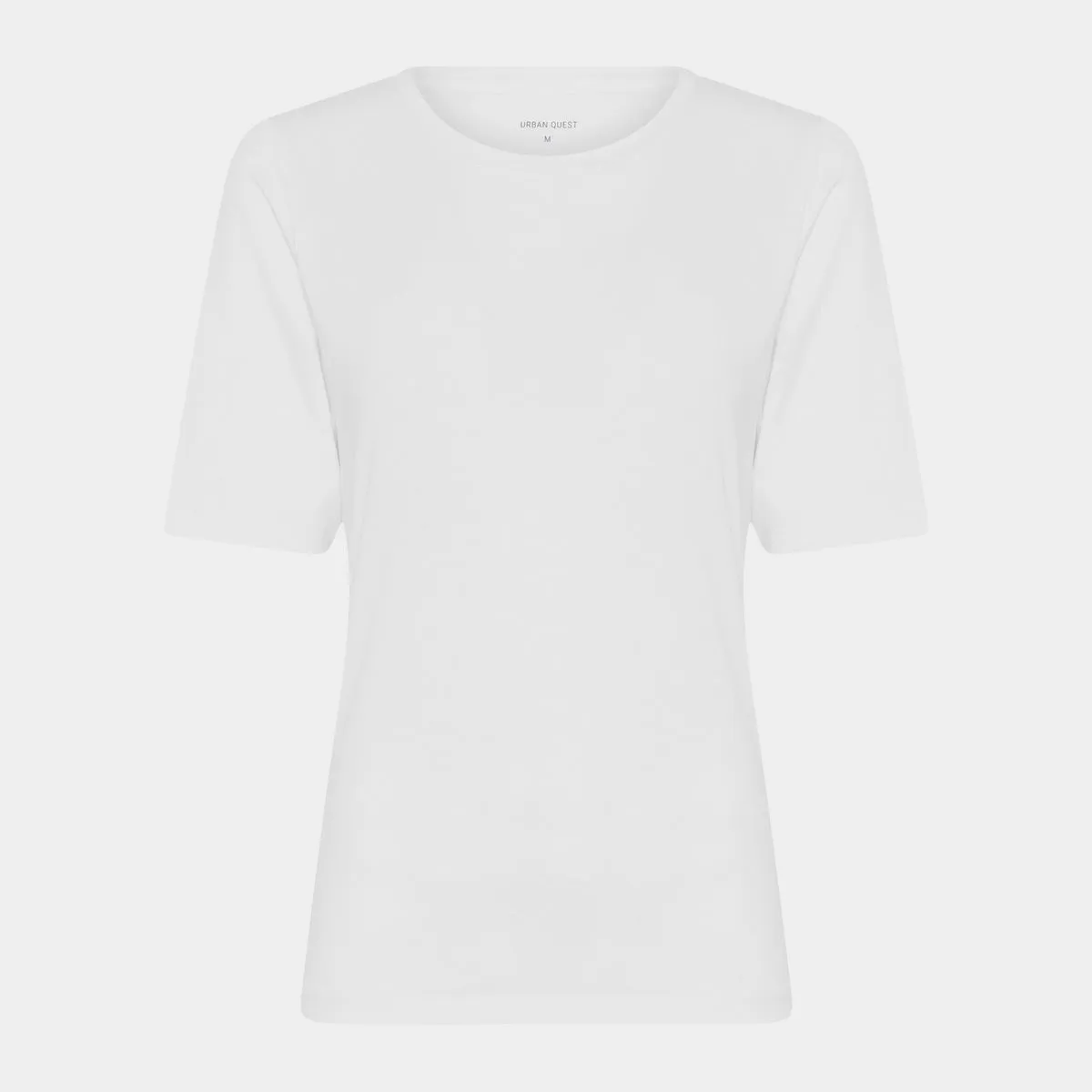 Hvid bambus t-shirt slim fit