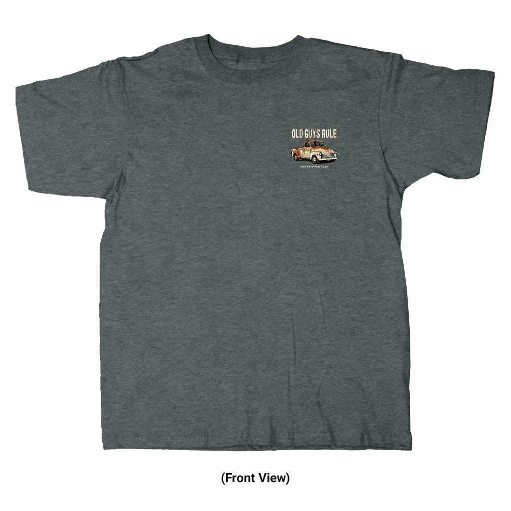OLD GUYS RULE - RESPECT THE RUST T-SHIRT