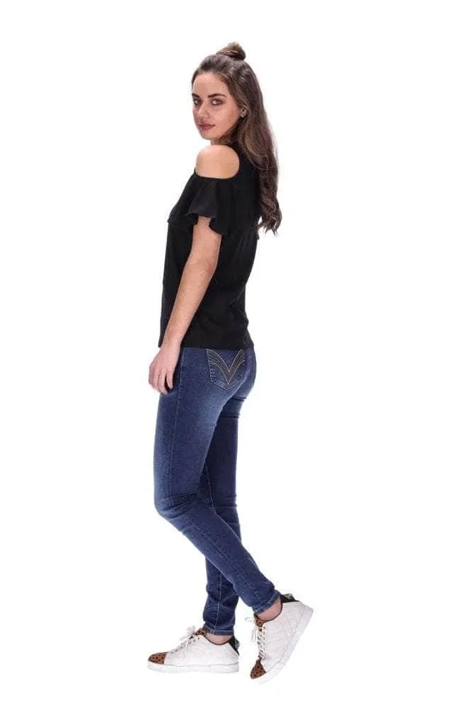 Skyler Tee Black