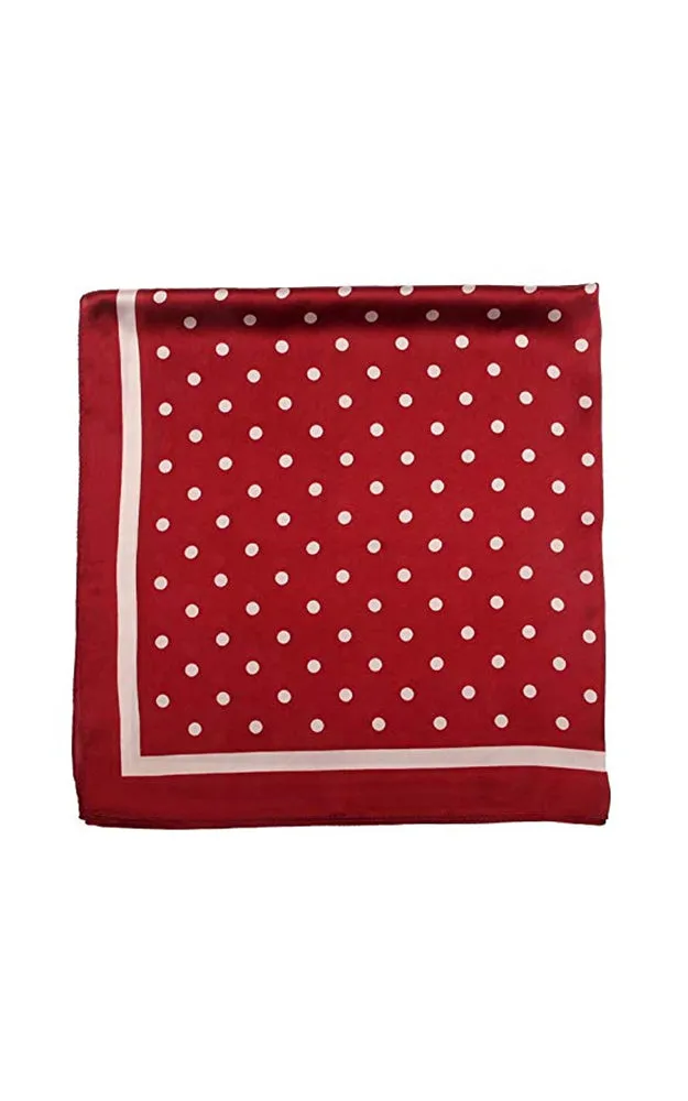 SPSS4942 Polka Dot Printed Scarf