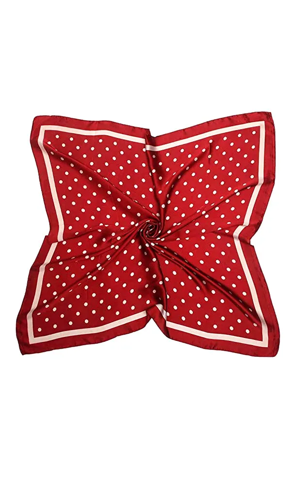 SPSS4942 Polka Dot Printed Scarf
