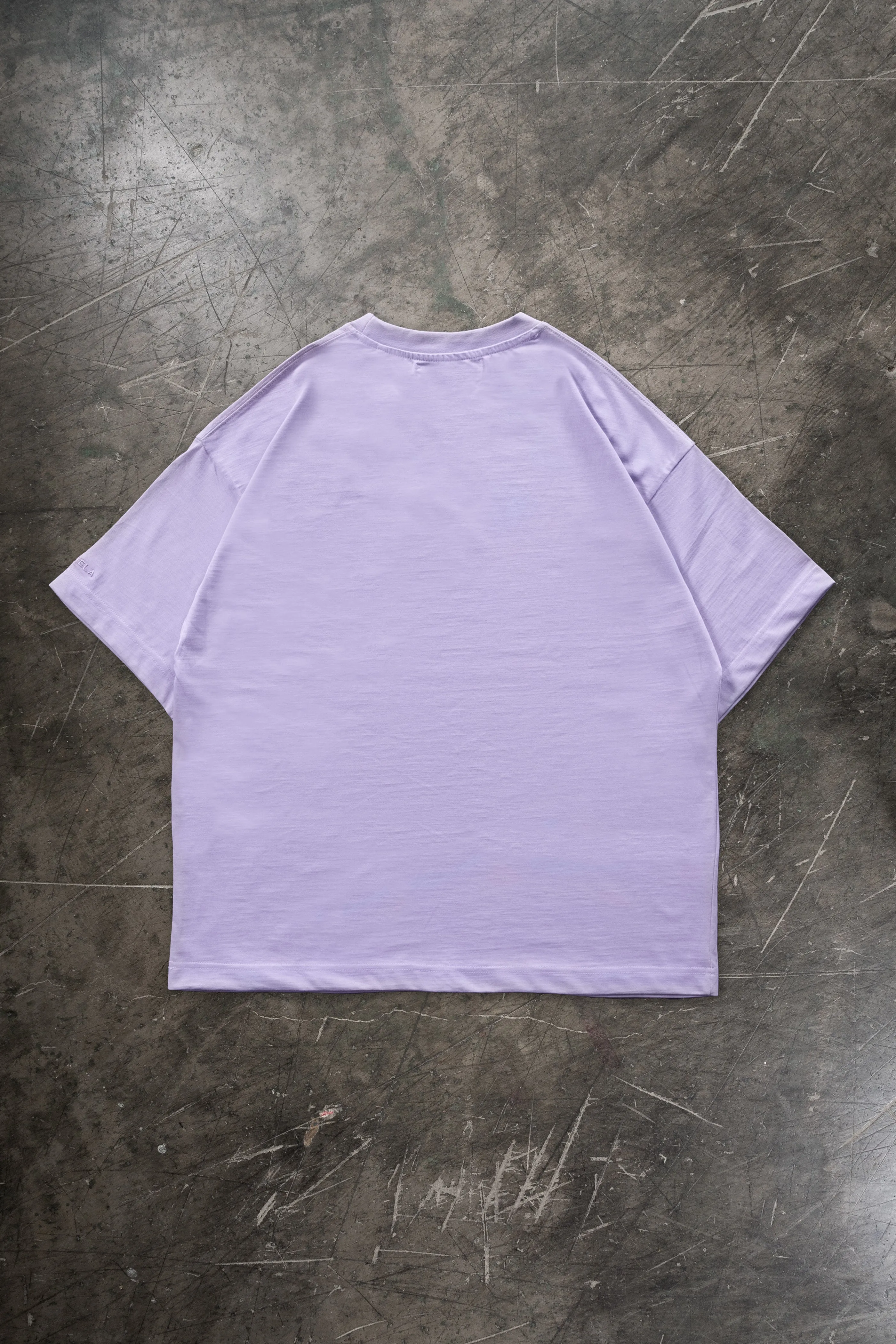 %V PASTEL LILAC T-SHIRT%